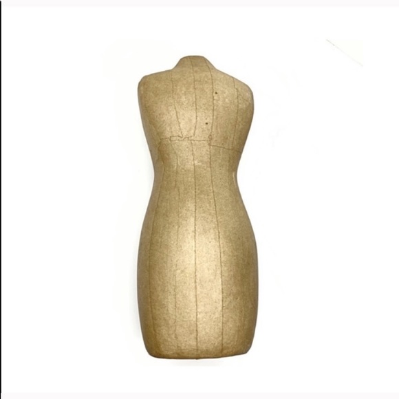 Paper Maché Mannequin Jewelry Display Office Decor - Picture 2 of 6